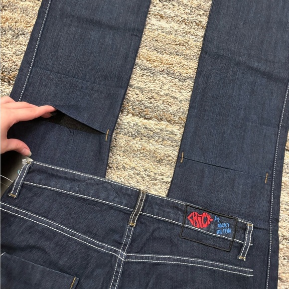 Chick Y2K Low Rise Mini Bootcut Jeans Sz 26 NWT | Vintage Low Rise Bootcut Jean* - Picture 6 of 15